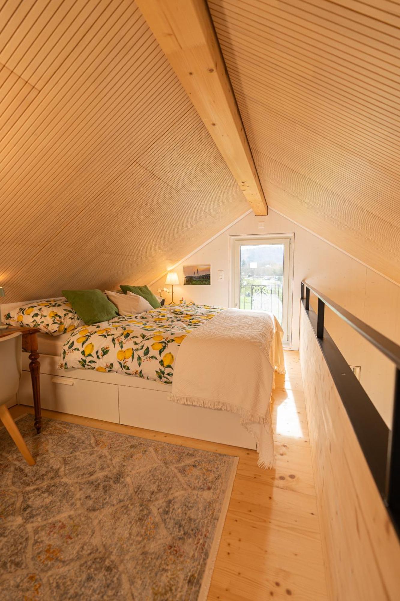 Tiny House Chez Claudine - Relaxen, Workspace, Naehe Thermen, Netflix, Free Parking & Wifi Brugg  Zewnętrze zdjęcie